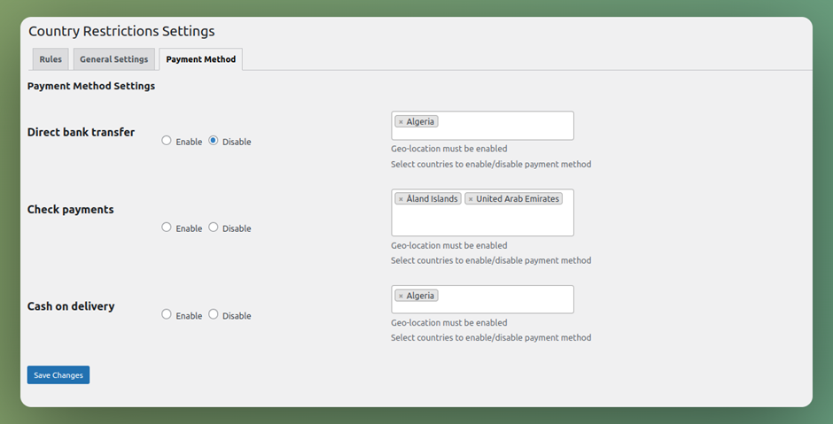  country-based restrictions for woocommerce